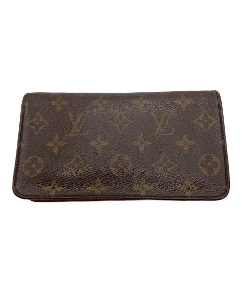 LOUIS VUITTON（ルイ ヴィトン）LOUIS VUITTON (ルイ ヴィトン) ポルトモネ・ジップ ブラウンの古着・服飾アイテム