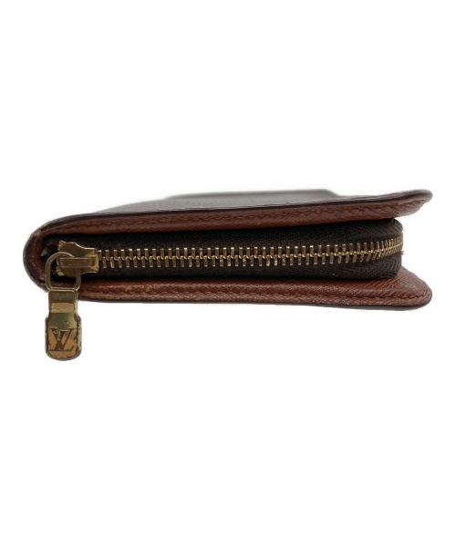 LOUIS VUITTON（ルイ ヴィトン）LOUIS VUITTON (ルイ ヴィトン) ポルトモネ・ジップ ブラウンの古着・服飾アイテム