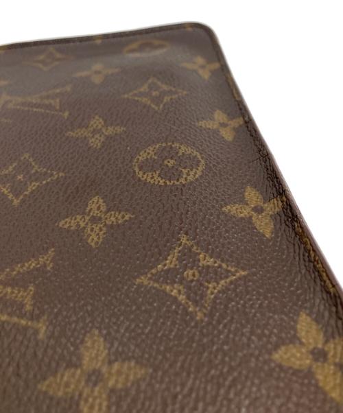 LOUIS VUITTON（ルイ ヴィトン）LOUIS VUITTON (ルイ ヴィトン) ポルトモネ・ジップ ブラウンの古着・服飾アイテム