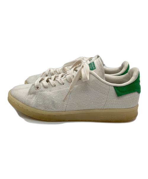 adidas（アディダス）adidas (アディダス) STANSMITH ホワイト×グリーン ホワイト×グリーン サイズ:25の古着・服飾アイテム
