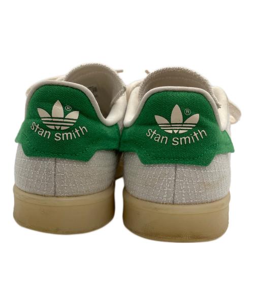 adidas（アディダス）adidas (アディダス) STANSMITH ホワイト×グリーン ホワイト×グリーン サイズ:25の古着・服飾アイテム