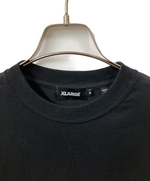 X-LARGE（エクストララージ）X-LARGE (エクストララージ) 長袖カットソー ブラック ブラック サイズ:Mの古着・服飾アイテム