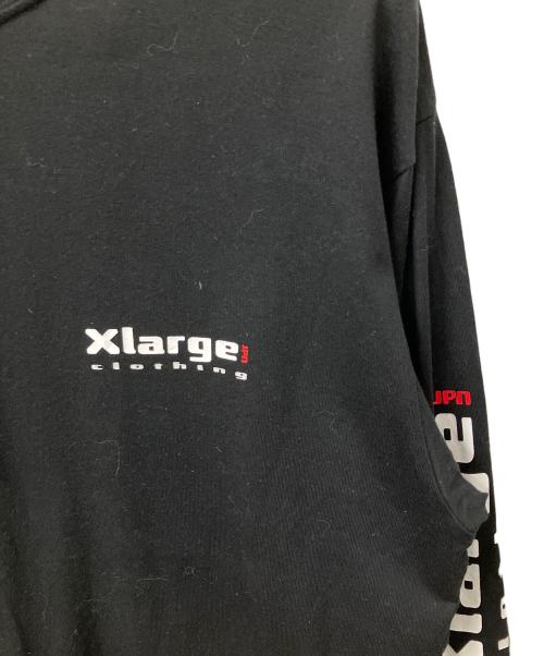 X-LARGE（エクストララージ）X-LARGE (エクストララージ) 長袖カットソー ブラック ブラック サイズ:Mの古着・服飾アイテム