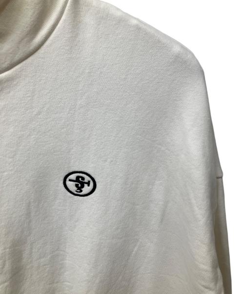 hangoverz clothez（ハングオーバーズ）Hangoverz clothez (ハングオーバーズ) ハーフジップスウェット　ホワイト ホワイト サイズ:Lの古着・服飾アイテム