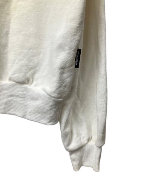 hangoverz clothez（ハングオーバーズ）Hangoverz clothez (ハングオーバーズ) ハーフジップスウェット　ホワイト ホワイト サイズ:Lの古着・服飾アイテム