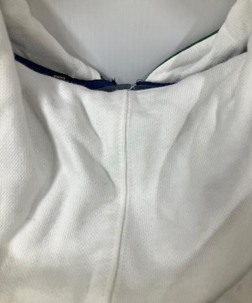 X-LARGE（エクストララージ）X-LARGE (エクストララージ) ハーフジップパーカー ネイビー×グリーン ネイビー サイズ:Mの古着・服飾アイテム