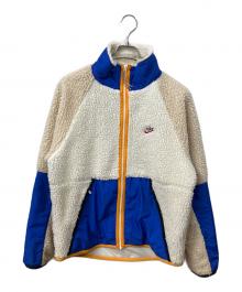 NIKE（ナイキ）の古着「 HE ウィンター SHERPAジャケット」｜アイボリー×ネイビー