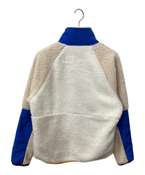 NIKE（ナイキ）NIKE (ナイキ)  HE ウィンター SHERPAジャケット アイボリー×ネイビー サイズ:Lの古着・服飾アイテム