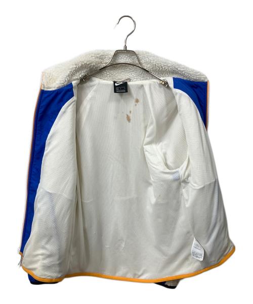 NIKE（ナイキ）NIKE (ナイキ)  HE ウィンター SHERPAジャケット アイボリー×ネイビー サイズ:Lの古着・服飾アイテム