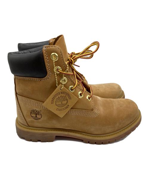 Timberland（ティンバーランド）Timberland (ティンバーランド) 6インチ プレミアムブーツ ベージュ ベージュ サイズ:24の古着・服飾アイテム
