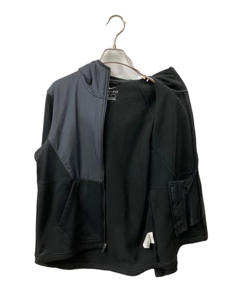NIKE（ナイキ）NIKE (ナイキ) Splicing Hooded Stay Warm Sports Jacket ブラック サイズ:Mの古着・服飾アイテム