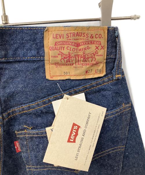 LEVI'S（リーバイス）LEVI'S (リーバイス) 501XXWA 1955年復刻モデル　ウォッシュ ブルー サイズ:W27の古着・服飾アイテム