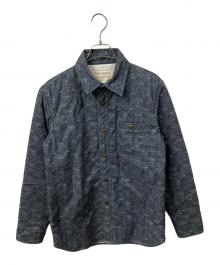 maison kitsune（メゾンキツネ）の古着「中綿ジャケット　ネイビー」｜ネイビー