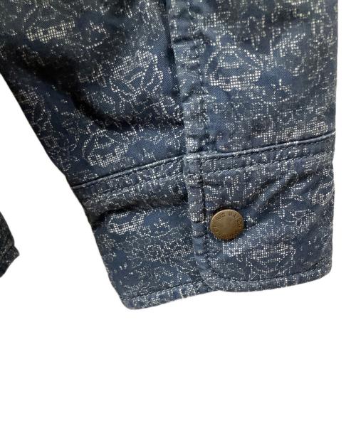 maison kitsune（メゾンキツネ）maison kitsune (メゾンキツネ) 中綿ジャケット　ネイビー ネイビー サイズ:Sの古着・服飾アイテム