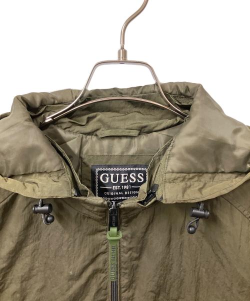 GUESS（ゲス）GUESS (ゲス) 中綿ジャケット グリーン グリーン サイズ:Sの古着・服飾アイテム
