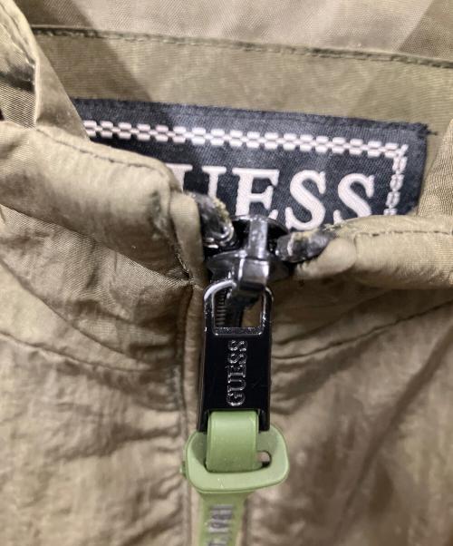 GUESS（ゲス）GUESS (ゲス) 中綿ジャケット グリーン グリーン サイズ:Sの古着・服飾アイテム