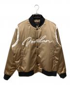 JORDANジョーダン）の古着「M J MVP HBR VRSTY JKT DESERT CAMO/SAIL」｜ベージュ