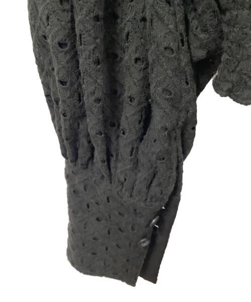 EMMEL REFINES（エメル リファインズ）EMMEL REFINES (エメル リファインズ) 薄手カーディガン ブラック サイズ:Freeの古着・服飾アイテム