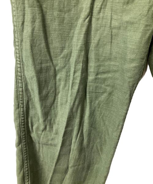 US ARMY（ユーエスアーミー）US ARMY (ユーエスアーミー) 60’ｓ　ファティーグパンツ オリーブ サイズ:W32の古着・服飾アイテム