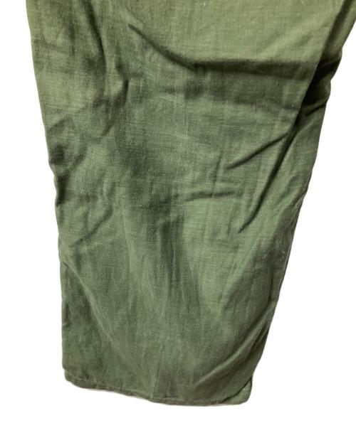 US ARMY（ユーエスアーミー）US ARMY (ユーエスアーミー) 60’ｓ　ファティーグパンツ オリーブ サイズ:W32の古着・服飾アイテム