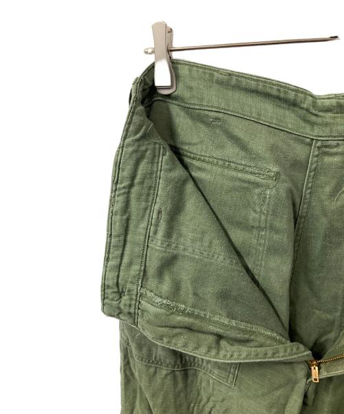 US ARMY（ユーエスアーミー）US ARMY (ユーエスアーミー) 60’ｓ　ファティーグパンツ オリーブ サイズ:W32の古着・服飾アイテム
