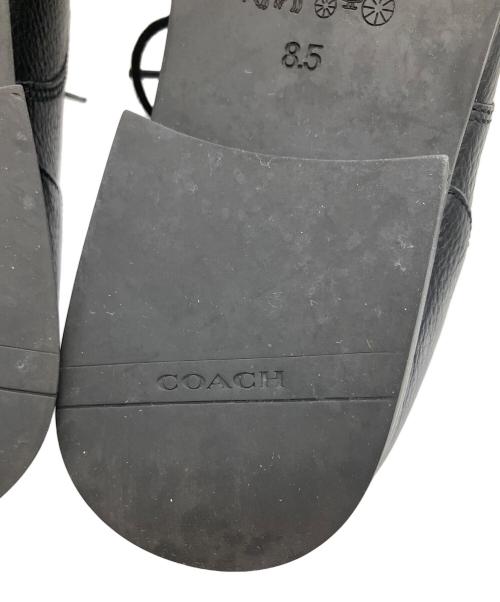 COACH（コーチ）COACH (コーチ) レザーシューズ ブラック ブラック サイズ:26の古着・服飾アイテム
