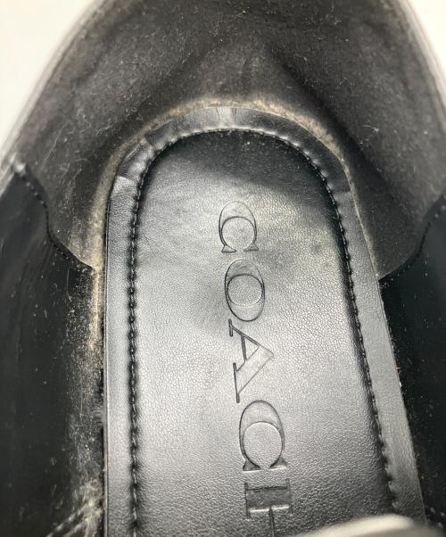 COACH（コーチ）COACH (コーチ) レザーシューズ ブラック ブラック サイズ:26の古着・服飾アイテム