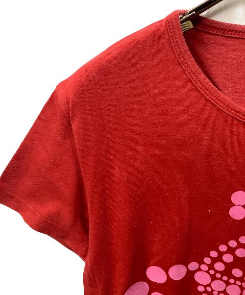 Vivienne Westwood MEN（ヴィヴィアンウエストウッドレッド）Vivienne Westwood MEN (ヴィヴィアンウエストウッドレッド) 半袖カットソー レッド レッド サイズ:44の古着・服飾アイテム