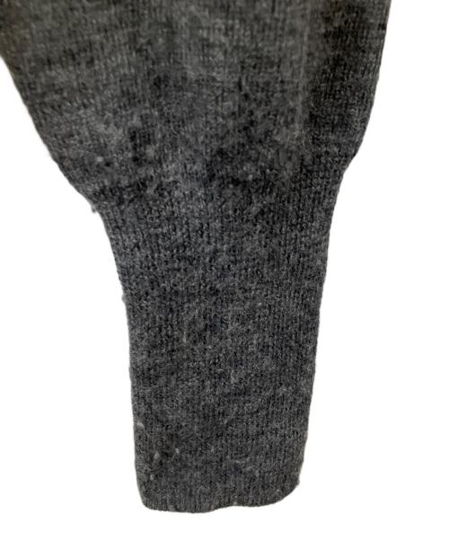 Vivienne Westwood（ヴィヴィアンウエストウッド）Vivienne Westwood (ヴィヴィアンウエストウッド) 薄手ウールニットカーディガン グレー グレー サイズ:Mの古着・服飾アイテム