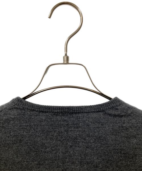 Vivienne Westwood（ヴィヴィアンウエストウッド）Vivienne Westwood (ヴィヴィアンウエストウッド) 薄手ウールニットカーディガン グレー グレー サイズ:Mの古着・服飾アイテム