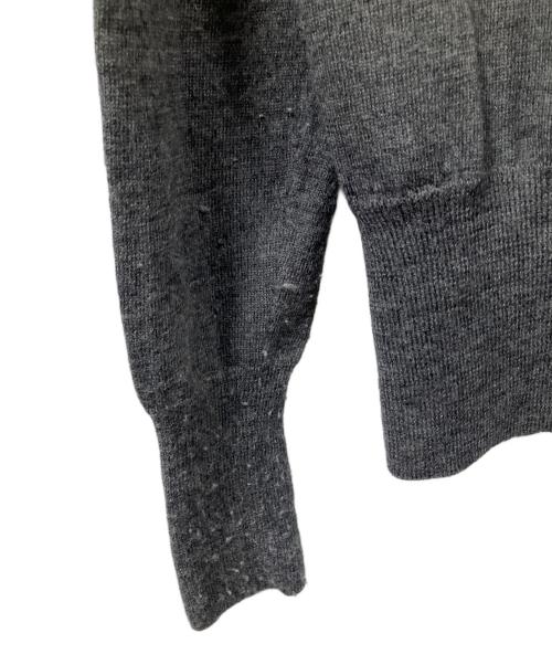 Vivienne Westwood（ヴィヴィアンウエストウッド）Vivienne Westwood (ヴィヴィアンウエストウッド) 薄手ウールニットカーディガン グレー グレー サイズ:Mの古着・服飾アイテム