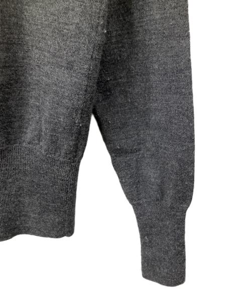 Vivienne Westwood（ヴィヴィアンウエストウッド）Vivienne Westwood (ヴィヴィアンウエストウッド) 薄手ウールニットカーディガン グレー グレー サイズ:Mの古着・服飾アイテム