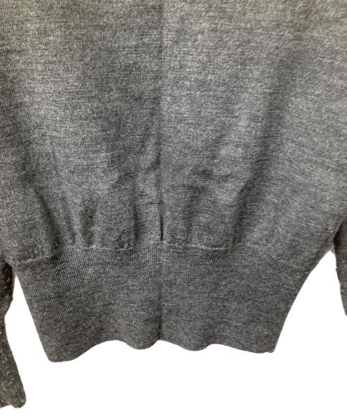 Vivienne Westwood（ヴィヴィアンウエストウッド）Vivienne Westwood (ヴィヴィアンウエストウッド) 薄手ウールニットカーディガン グレー グレー サイズ:Mの古着・服飾アイテム