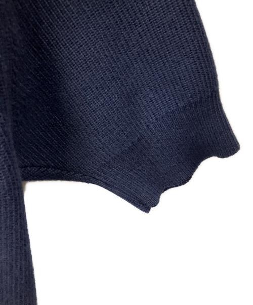 sacai（サカイ）sacai (サカイ) 半袖ワンピース　ネイビー×イエロー ネイビー サイズ:2の古着・服飾アイテム