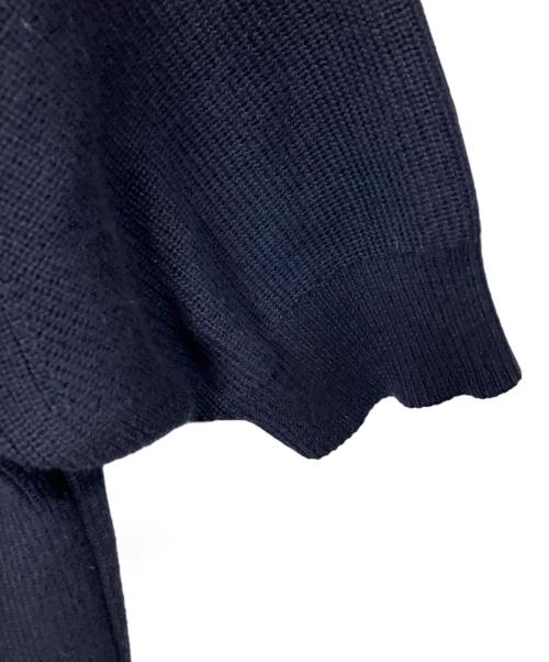 sacai（サカイ）sacai (サカイ) 半袖ワンピース　ネイビー×イエロー ネイビー サイズ:2の古着・服飾アイテム