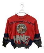 HARDY AMIESハーディ エイミス）の古着「厚手ニット」｜レッド