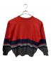 HARDY AMIES (ハーディ エイミス) 厚手ニット レッド サイズ:L：4000円