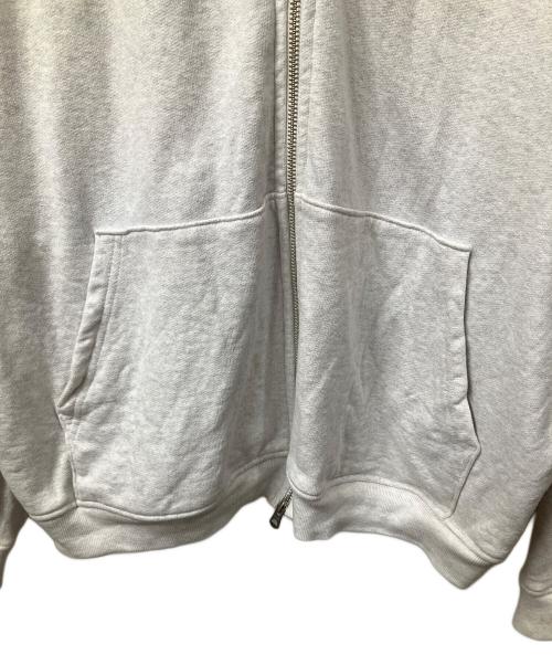 NYA-（ニャー）NYA- (ニャー) ジップパーカー グレー サイズ:XLの古着・服飾アイテム