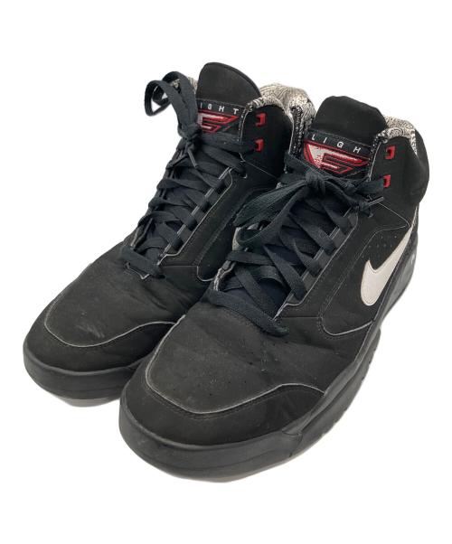 NIKE（ナイキ）NIKE (ナイキ) AIR FLIGHT LITE MID BLACK-WHITE-VARSITY RED BLACK-WHITE-VARSITY  サイズ:28の古着・服飾アイテム