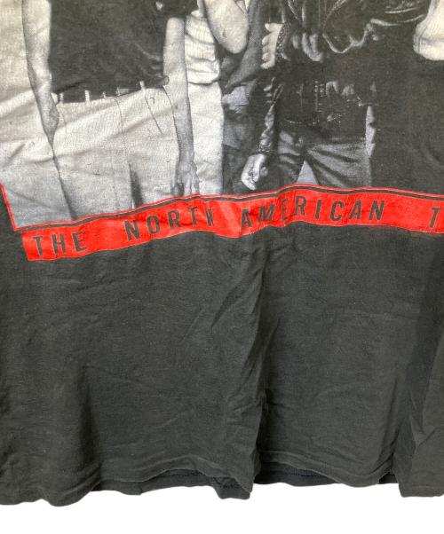 ROLLING STONES（ローリングストーンズ）ROLLING STONES (ローリングストーンズ) HANDTEX (ハンドテックス) バンドTシャツ ブラック サイズ:Lの古着・服飾アイテム