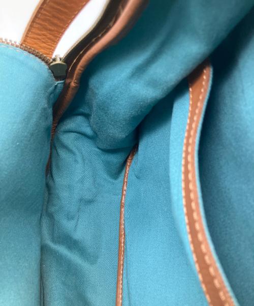 B.STAFF（ビースタッフ）B.STAFF (ビースタッフ) レザーリュック ブラウン ブラウンの古着・服飾アイテム