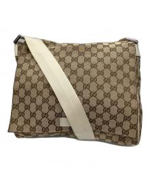 GUCCI（グッチ）の古着「メッセンジャーバッグ ベージュ」｜ベージュ