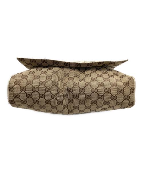 GUCCI（グッチ）GUCCI (グッチ) メッセンジャーバッグ ベージュ ベージュの古着・服飾アイテム