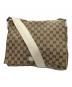 GUCCI（グッチ）の古着「メッセンジャーバッグ ベージュ」｜ベージュ