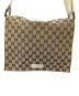 GUCCI (グッチ) メッセンジャーバッグ ベージュ ベージュ：40000円