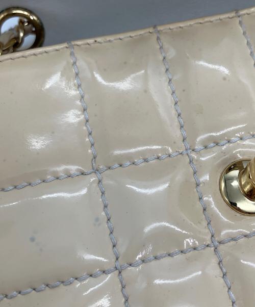 CHANEL（シャネル）CHANEL (シャネル) ココマーク チョコバー ショルダーバッグ ベージュの古着・服飾アイテム