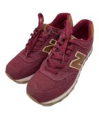 NEW BALANCEニューバランス）の古着「574ローカットスニーカー ボルドー」｜ボルドー