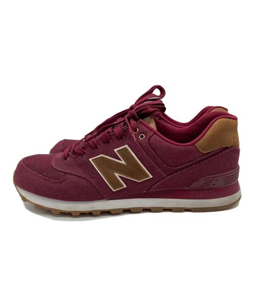 NEW BALANCE（ニューバランス）NEW BALANCE (ニューバランス) 574ローカットスニーカー ボルドー ボルドー サイズ:28.5の古着・服飾アイテム
