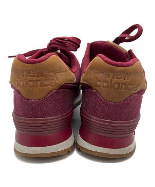 NEW BALANCE（ニューバランス）NEW BALANCE (ニューバランス) 574ローカットスニーカー ボルドー ボルドー サイズ:28.5の古着・服飾アイテム