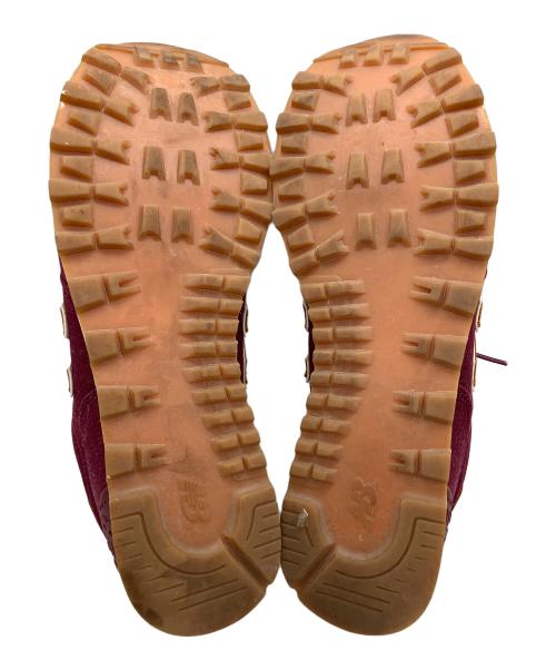 NEW BALANCE（ニューバランス）NEW BALANCE (ニューバランス) 574ローカットスニーカー ボルドー ボルドー サイズ:28.5の古着・服飾アイテム